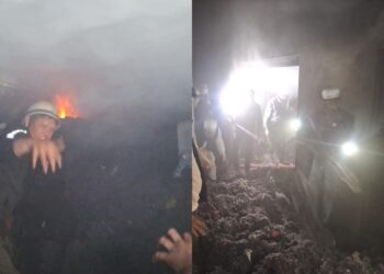 लाइन नंबर-01 में लिहाफ निर्माण गोदाम में आग, दमकल की त्वरित कार्रवाई से टला बड़ा नुकसान