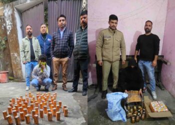गणतंत्र दिवस पर आबकारी विभाग की सख्ती, हल्द्वानी में अवैध शराब बिक्री पर दो गिरफ्तार