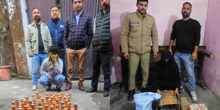 गणतंत्र दिवस पर आबकारी विभाग की सख्ती, हल्द्वानी में अवैध शराब बिक्री पर दो गिरफ्तार