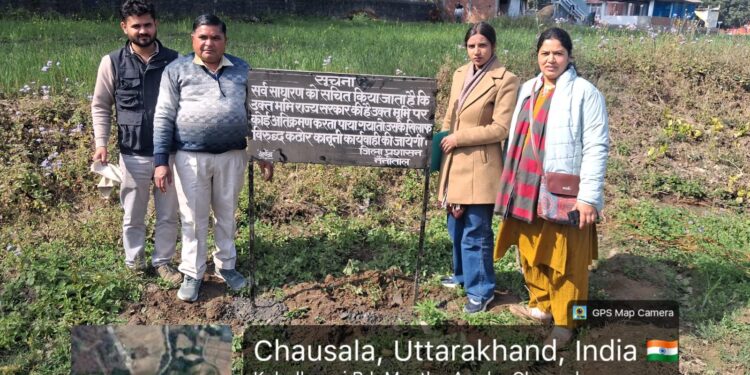 हल्द्वानी में राजस्व प्रवर्तन टीम का बड़ा एक्शन, 26 प्रकरणों का निस्तारण, 3 बीघा सरकारी भूमि अतिक्रमण मुक्त