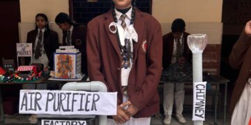 टीआरवी स्कूल में विज्ञान प्रदर्शनी का आयोजन, छात्रों ने दिखाए नवाचार से भरपूर मॉडल