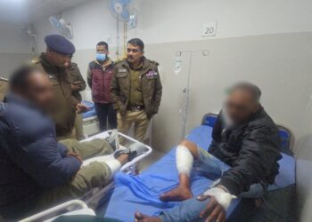 पुलिस का बड़ा एक्शन: तिब्बती मार्केट हत्याकांड के शूटर और साथी मुठभेड़ में गिरफ्तार