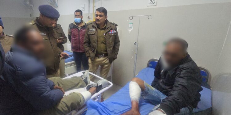 पुलिस का बड़ा एक्शन: तिब्बती मार्केट हत्याकांड के शूटर और साथी मुठभेड़ में गिरफ्तार