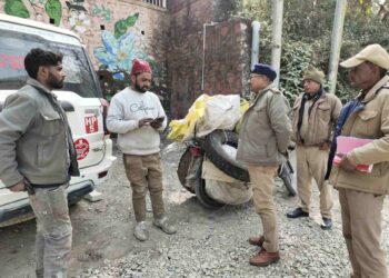 ऑपरेशन क्रैकडाउन: पुलिस की सख्त कार्रवाई, 302 लोगों का सत्यापन, 78 पर पुलिस एक्ट में कार्रवाई