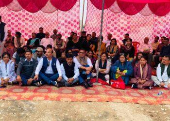 USDDA कार्यालय पर धरना, सड़क हादसे को बताया प्रशासनिक लापरवाही का नतीजा