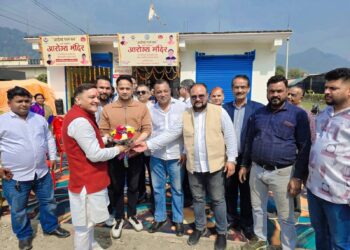 हल्द्वानी में स्वास्थ्य सेवाओं को बड़ी सौगात, वार्ड 36 में ‘आयुष्मान आरोग्य मंदिर’ का शुभारम्भ