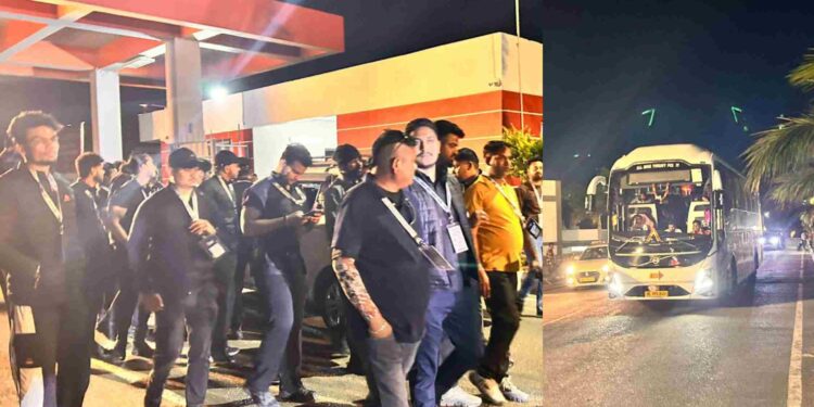 हल्द्वानी स्टेडियम में बवाल: वेतन न मिलने के आरोप पर बाउंसरों ने बंद किए गेट, खिलाड़ी फंसे, तूफान के बाद मैच भी प्रभावित