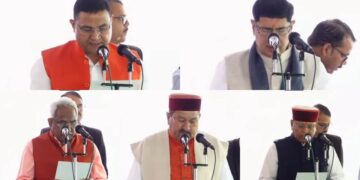 धामी कैबिनेट का विस्तार: पांच विधायकों ने ली मंत्री पद की शपथ