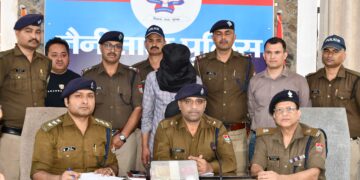 100 से अधिक सीसीटीवी खंगालकर पुलिस ने पकड़ा शातिर चोर, 13 लाख के जेवरात बरामद