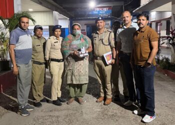 STF ने 40 लाख की हेरोइन संग महिला तस्कर को दबोचा