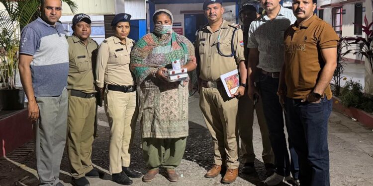 STF ने 40 लाख की हेरोइन संग महिला तस्कर को दबोचा