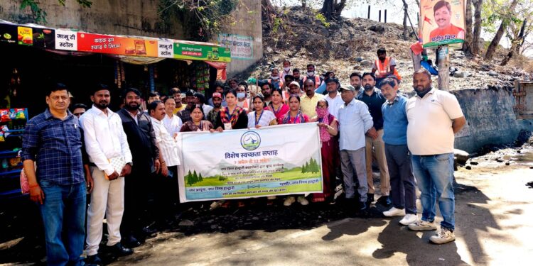 हल्द्वानी में स्वच्छता का महाअभियान, सड़कों पर उतरे अधिकारी और नागरिक