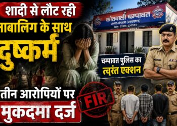शादी से लौट रही नाबालिग के साथ दुष्कर्म, चम्पावत पुलिस का त्वरित एक्शन, तीन आरोपियों पर मुकदमा दर्ज