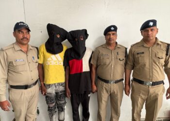 अंतरराज्यीय चोर गिरोह के दो सदस्य गिरफ्तार, 40 लाख का चोरी का माल बरामद
