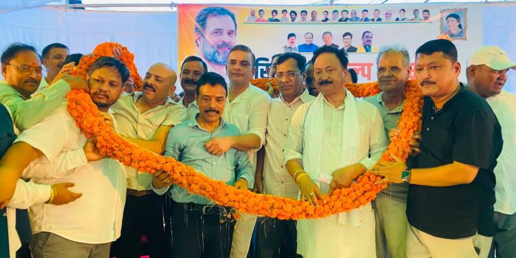 परिवर्तन संकल्प सम्मेलन से कांग्रेस ने भरी चुनावी हुंकार, करन माहरा बोले—जनता बदलाव के लिए तैयार