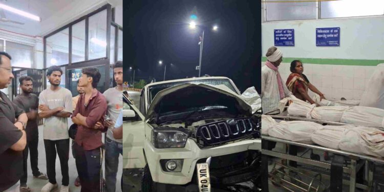 हल्द्वानी फ्लाईओवर पर मौत की टक्कर, स्कॉर्पियो-स्कूटी भिड़ंत में तीन युवकों की मौत