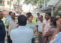 हीरानगर अतिक्रमण विवाद में प्रशासन की एंट्री, एसडीएम ने किया मौके का निरीक्षण