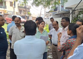 हीरानगर अतिक्रमण विवाद में प्रशासन की एंट्री, एसडीएम ने किया मौके का निरीक्षण