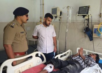 पुलिस मुठभेड़: कुख्यात शार्प शूटर जितेंद्र चौधरी पैर में गोली लगने से घायल