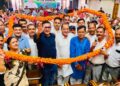पश्चिम बंगाल प्रभारी बनने के बाद पहली बार पहुंचे प्रकाश जोशी का भव्य स्वागत