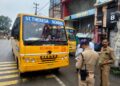 स्कूली बच्चों की सुरक्षा पर पुलिस सख्त, हल्द्वानी में वाहनों की सघन चेकिंग