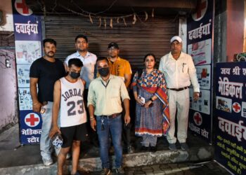 मुखानी रोड के मेडिकल स्टोर पर STF का छापा, नशीले इंजेक्शन और प्रतिबंधित दवाइयां बरामद; स्टोर सील
