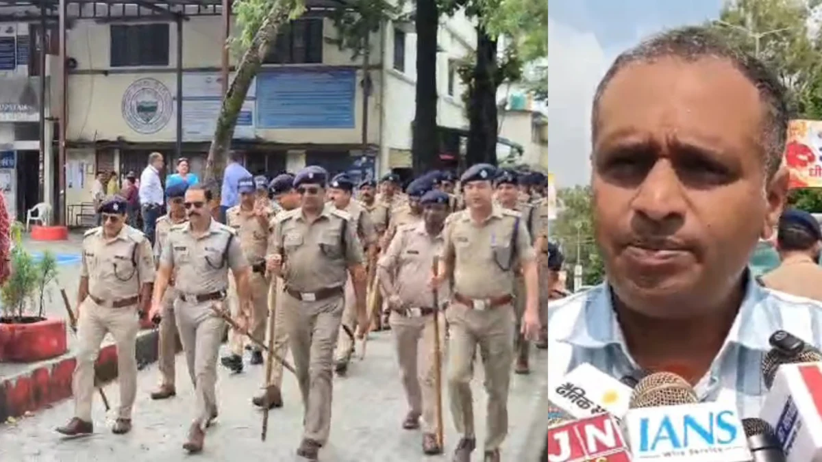 हल्द्वानी- छात्रसंघ चुनाव से पहले नैनीताल पुलिस अलर्ट, MBPG कॉलेजों में फोर्स तैनात