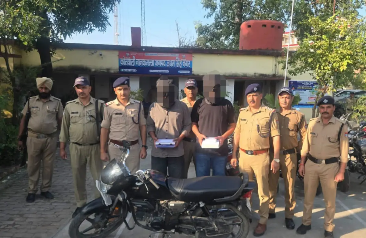 नानकमत्ता में गोली मारकर हत्या करने के मामले में दो आरोपी गिरफ्तार
